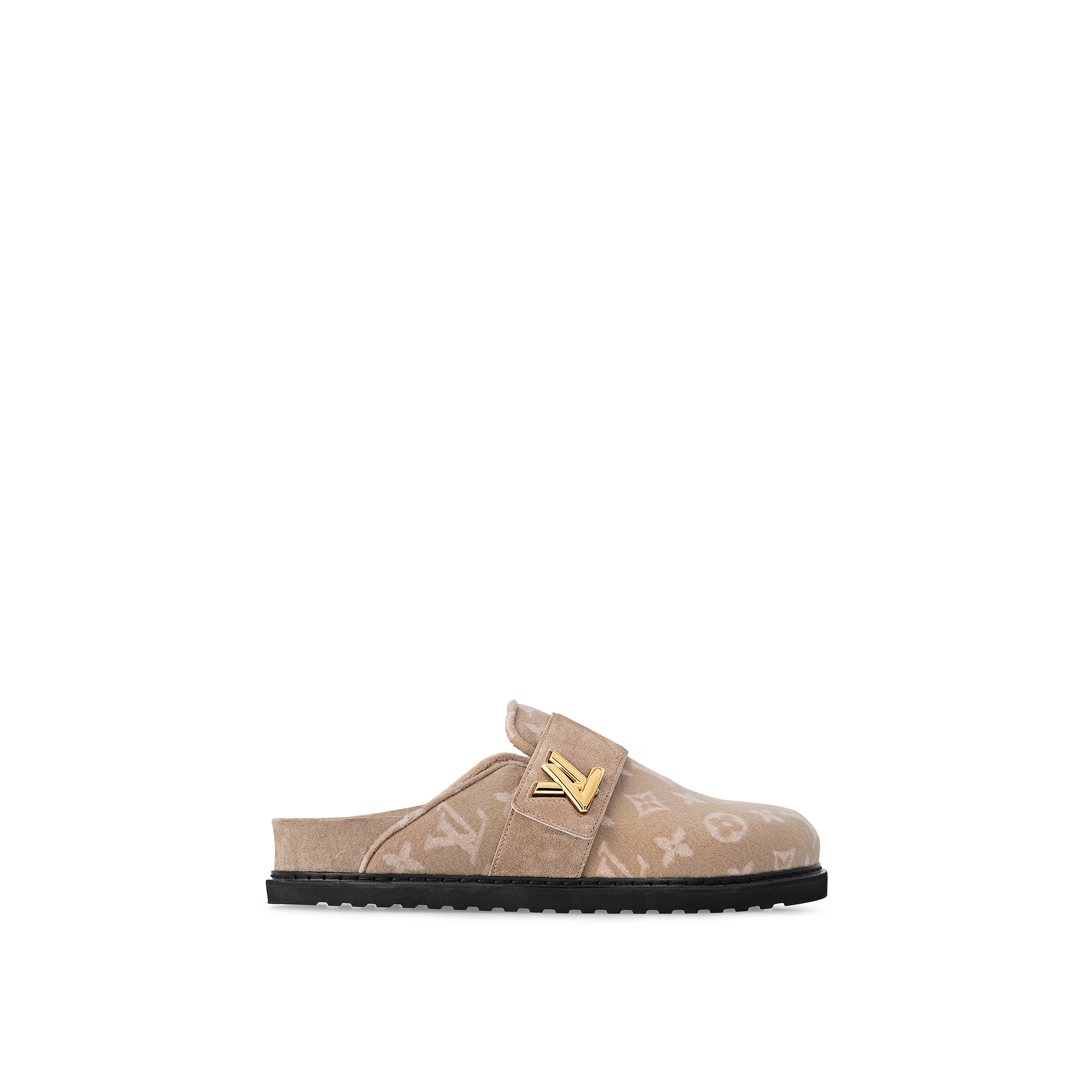 Fluffy louis vuitton online slippers